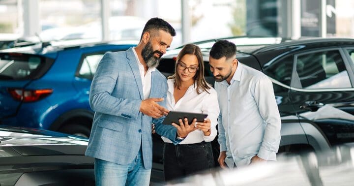 What are variable operations in a car dealership?