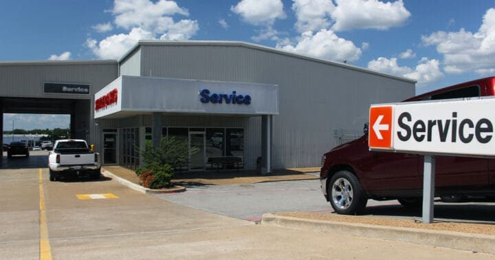dealership service department